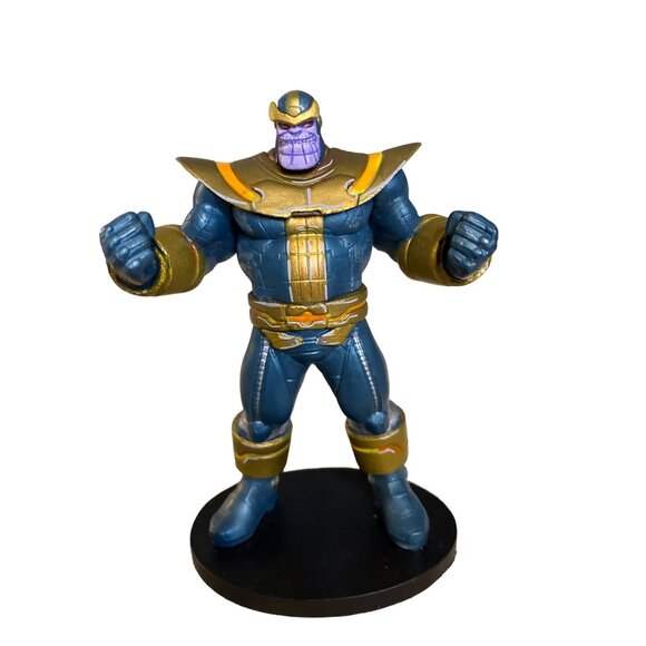 Disney Other - Genuine Marvel Disney Collectible Thanos Cake Topper PVC Figurine Figure
